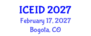 International Conference on Emerging Infectious Diseases (ICEID) February 17, 2027 - Bogota, Colombia International Conference on Emerging Infectious Diseases (ICEID) February 17, 2027 - Bogota, Colombia