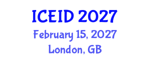 International Conference on Emerging Infectious Diseases (ICEID) February 15, 2027 - London, United Kingdom International Conference on Emerging Infectious Diseases (ICEID) February 15, 2027 - London, United Kingdom
