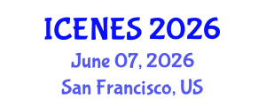 International Conference on Emerging Nuclear Energy Systems (ICENES) June 07, 2026 - San Francisco, United States