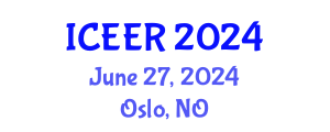 International Conference on Emotions and Emotion Recognition (ICEER) June 27, 2024 - Oslo, Norway