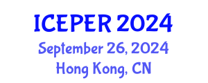 International Conference on Emotions, Psychotherapy and Emotion Regulation (ICEPER) September 26, 2024 - Hong Kong, China