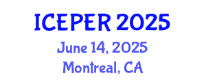 International Conference on Emotions, Psychotherapy and Emotion Regulation (ICEPER) June 14, 2025 - Montreal, Canada