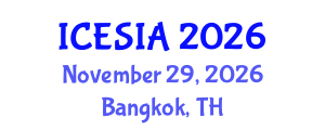 International Conference on Empirical Studies for Industrial Applications (ICESIA) November 29, 2026 - Bangkok, Thailand International Conference on Empirical Studies for Industrial Applications (ICESIA) November 29, 2026 - Bangkok, Thailand