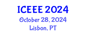 International Conference on Employment, Education and Entrepreneurship (ICEEE) October 28, 2024 - Lisbon, Portugal