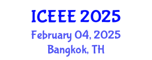 International Conference on Employment, Education and Entrepreneurship (ICEEE) February 04, 2025 - Bangkok, Thailand