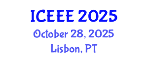 International Conference on Employment, Education and Entrepreneurship (ICEEE) October 28, 2025 - Lisbon, Portugal
