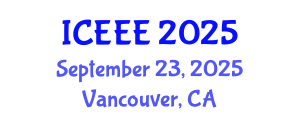 International Conference on Employment, Education and Entrepreneurship (ICEEE) September 23, 2025 - Vancouver, Canada