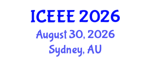 International Conference on Employment, Education and Entrepreneurship (ICEEE) August 30, 2026 - Sydney, Australia