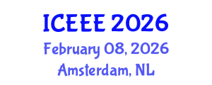 International Conference on Employment, Education and Entrepreneurship (ICEEE) February 08, 2026 - Amsterdam, Netherlands