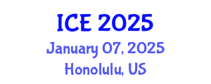 International Conference on Endocrinology (ICE) January 07, 2025 - Honolulu, United States