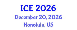 International Conference on Endocrinology (ICE) December 20, 2026 - Honolulu, United States International Conference on Endocrinology (ICE) December 20, 2026 - Honolulu, United States