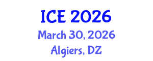 International Conference on Endocrinology (ICE) March 30, 2026 - Algiers, Algeria International Conference on Endocrinology (ICE) March 30, 2026 - Algiers, Algeria