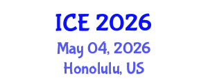International Conference on Endocrinology (ICE) May 04, 2026 - Honolulu, United States International Conference on Endocrinology (ICE) May 04, 2026 - Honolulu, United States