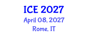 International Conference on Endocrinology (ICE) April 08, 2027 - Rome, Italy International Conference on Endocrinology (ICE) April 08, 2027 - Rome, Italy