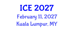 International Conference on Endocrinology (ICE) February 11, 2027 - Kuala Lumpur, Malaysia International Conference on Endocrinology (ICE) February 11, 2027 - Kuala Lumpur, Malaysia