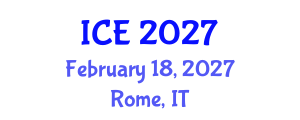 International Conference on Endocrinology (ICE) February 18, 2027 - Rome, Italy International Conference on Endocrinology (ICE) February 18, 2027 - Rome, Italy