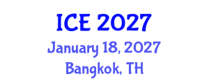 International Conference on Endocrinology (ICE) January 18, 2027 - Bangkok, Thailand International Conference on Endocrinology (ICE) January 18, 2027 - Bangkok, Thailand