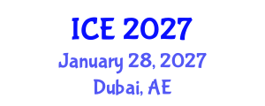 International Conference on Endocrinology (ICE) January 28, 2027 - Dubai, United Arab Emirates International Conference on Endocrinology (ICE) January 28, 2027 - Dubai, United Arab Emirates