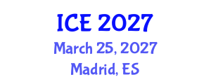 International Conference on Endocrinology (ICE) March 25, 2027 - Madrid, Spain International Conference on Endocrinology (ICE) March 25, 2027 - Madrid, Spain