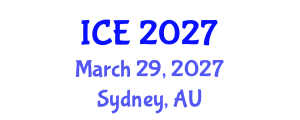 International Conference on Endocrinology (ICE) March 29, 2027 - Sydney, Australia International Conference on Endocrinology (ICE) March 29, 2027 - Sydney, Australia
