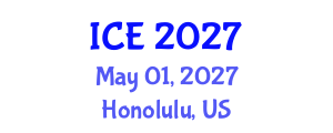 International Conference on Endocrinology (ICE) May 01, 2027 - Honolulu, United States International Conference on Endocrinology (ICE) May 01, 2027 - Honolulu, United States