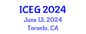 International Conference on Endoscopy in Gastroenterology (ICEG) June 13, 2024 - Toronto, Canada