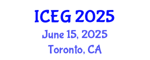 International Conference on Endoscopy in Gastroenterology (ICEG) June 15, 2025 - Toronto, Canada