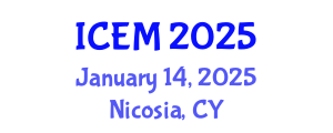International Conference on Energetic Materials (ICEM) January 14, 2025 - Nicosia, Cyprus