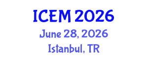 International Conference on Energetic Materials (ICEM) June 28, 2026 - Istanbul, Turkey