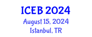 International Conference on Energy and Buildings (ICEB) August 15, 2024 - Istanbul, Turkey
