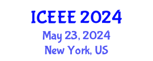 International Conference on Energy and Environmental Engineering (ICEEE) May 23, 2024 - New York, United States