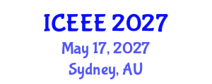 International Conference on Energy and Environmental Engineering (ICEEE) May 17, 2027 - Sydney, Australia International Conference on Energy and Environmental Engineering (ICEEE) May 17, 2027 - Sydney, Australia