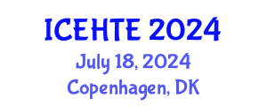 International Conference on Energy and Heat Transfer Engineering (ICEHTE) July 18, 2024 - Copenhagen, Denmark