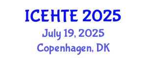 International Conference on Energy and Heat Transfer Engineering (ICEHTE) July 19, 2025 - Copenhagen, Denmark
