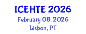 International Conference on Energy and Heat Transfer Engineering (ICEHTE) February 08, 2026 - Lisbon, Portugal