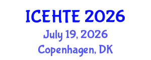 International Conference on Energy and Heat Transfer Engineering (ICEHTE) July 19, 2026 - Copenhagen, Denmark