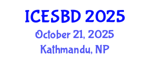International Conference on Energy and Sustainable Building Design (ICESBD) October 21, 2025 - Kathmandu, Nepal