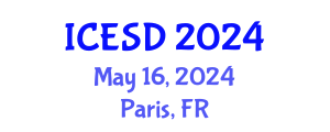 International Conference on Energy and Sustainable Development (ICESD) May 16, 2024 - Paris, France