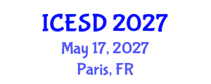 International Conference on Energy and Sustainable Development (ICESD) May 17, 2027 - Paris, France International Conference on Energy and Sustainable Development (ICESD) May 17, 2027 - Paris, France