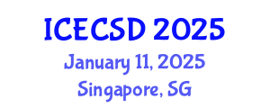 International Conference on Energy Conservation and Sustainable Development (ICECSD) January 11, 2025 - Singapore, Singapore