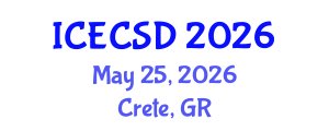 International Conference on Energy Conservation and Sustainable Development (ICECSD) May 25, 2026 - Crete, Greece International Conference on Energy Conservation and Sustainable Development (ICECSD) May 25, 2026 - Crete, Greece