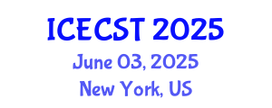 International Conference on Energy Conversion Systems and Technologies (ICECST) June 03, 2025 - New York, United States
