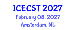 International Conference on Energy Conversion Systems and Technologies (ICECST) February 08, 2027 - Amsterdam, Netherlands International Conference on Energy Conversion Systems and Technologies (ICECST) February 08, 2027 - Amsterdam, Netherlands