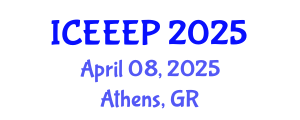 International Conference on Energy Economics and Energy Policy (ICEEEP) April 08, 2025 - Athens, Greece