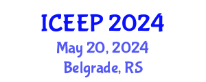 International Conference on Energy Economics and Policy (ICEEP) May 20, 2024 - Belgrade, Serbia