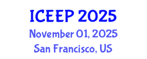International Conference on Energy Economics and Policy (ICEEP) November 01, 2025 - San Francisco, United States