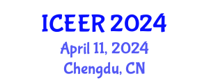 International Conference on Energy Efficiency and Renewables (ICEER) April 11, 2024 - Chengdu, China