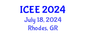 International Conference on Energy Engineering (ICEE) July 18, 2024 - Rhodes, Greece