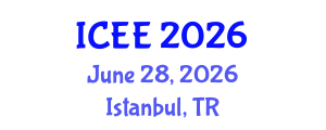 International Conference on Energy Engineering (ICEE) June 28, 2026 - Istanbul, Turkey