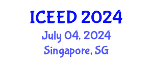 International Conference on Energy, Environment and Development (ICEED) July 04, 2024 - Singapore, Singapore